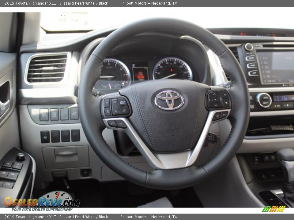 2019 Toyota Highlander XLE Blizzard Pearl White / Black Photo #21