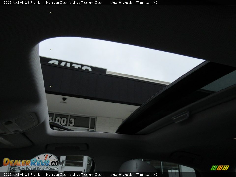 2015 Audi A3 1.8 Premium Monsoon Gray Metallic / Titanium Gray Photo #14