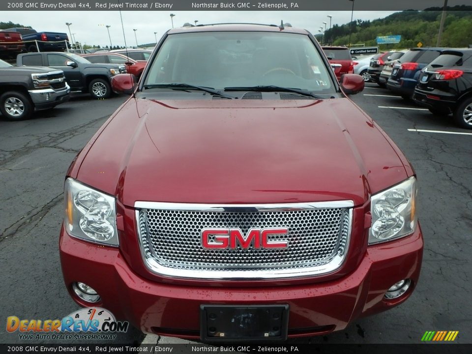 2008 GMC Envoy Denali 4x4 Red Jewel Tintcoat / Ebony Photo #3