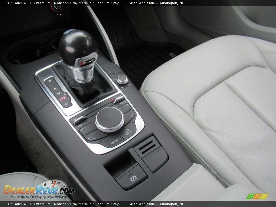 2015 Audi A3 1.8 Premium Monsoon Gray Metallic / Titanium Gray Photo #20