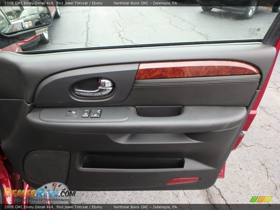 2008 GMC Envoy Denali 4x4 Red Jewel Tintcoat / Ebony Photo #6