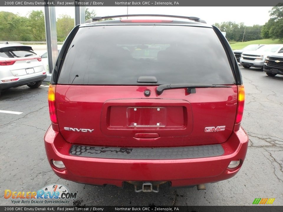 2008 GMC Envoy Denali 4x4 Red Jewel Tintcoat / Ebony Photo #11