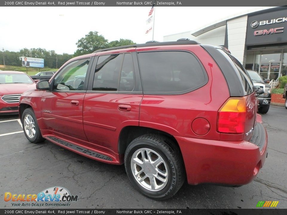 2008 GMC Envoy Denali 4x4 Red Jewel Tintcoat / Ebony Photo #13