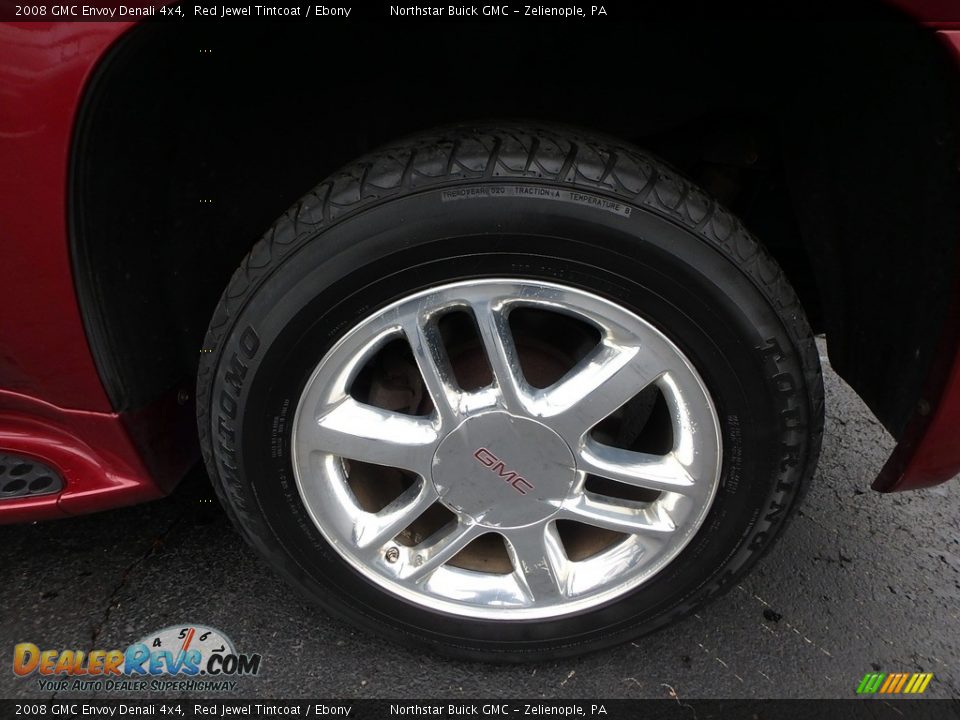 2008 GMC Envoy Denali 4x4 Red Jewel Tintcoat / Ebony Photo #15