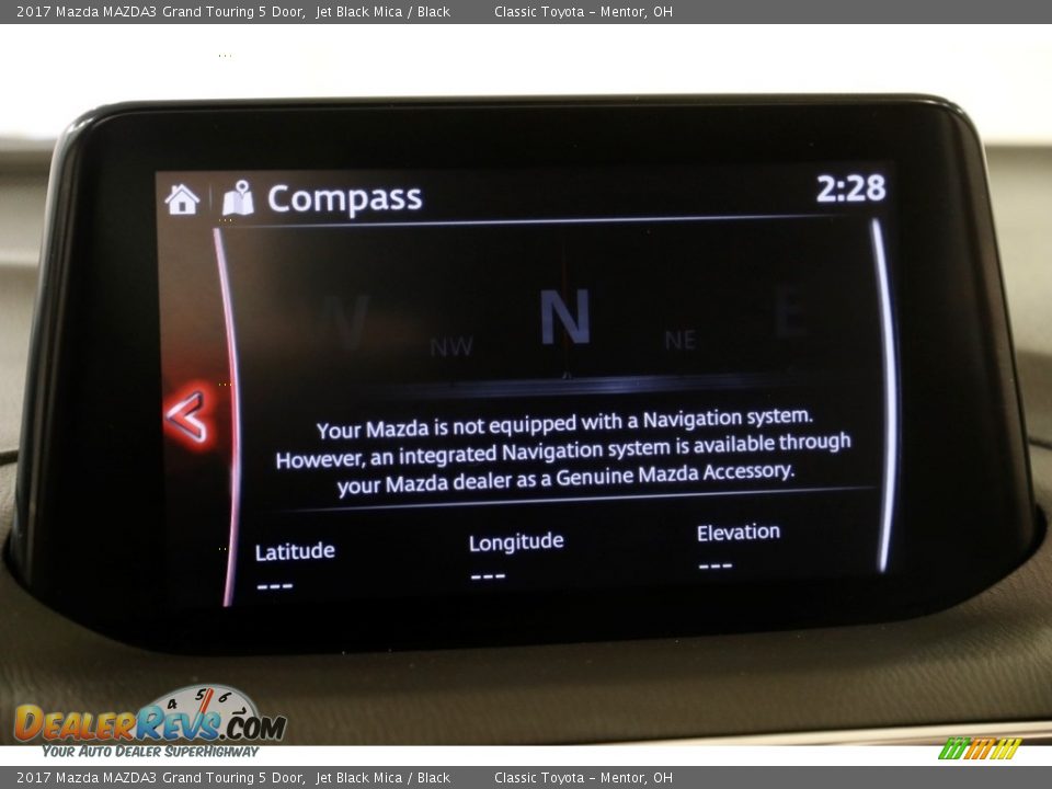 2017 Mazda MAZDA3 Grand Touring 5 Door Jet Black Mica / Black Photo #12