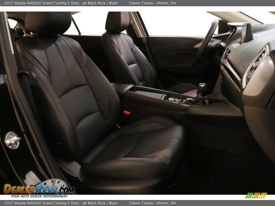 2017 Mazda MAZDA3 Grand Touring 5 Door Jet Black Mica / Black Photo #15