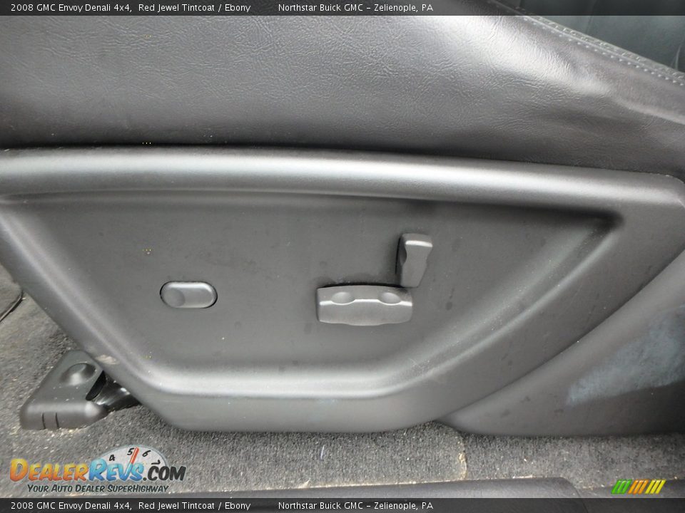 2008 GMC Envoy Denali 4x4 Red Jewel Tintcoat / Ebony Photo #17