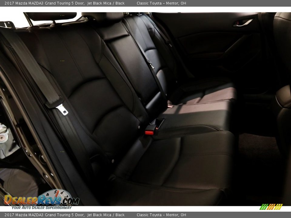 2017 Mazda MAZDA3 Grand Touring 5 Door Jet Black Mica / Black Photo #16