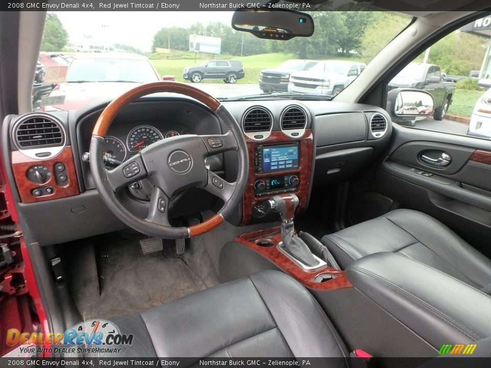 2008 GMC Envoy Denali 4x4 Red Jewel Tintcoat / Ebony Photo #21