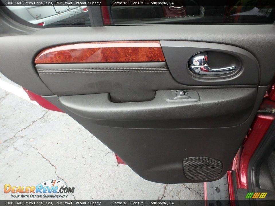 2008 GMC Envoy Denali 4x4 Red Jewel Tintcoat / Ebony Photo #22