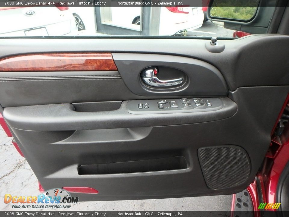 2008 GMC Envoy Denali 4x4 Red Jewel Tintcoat / Ebony Photo #23
