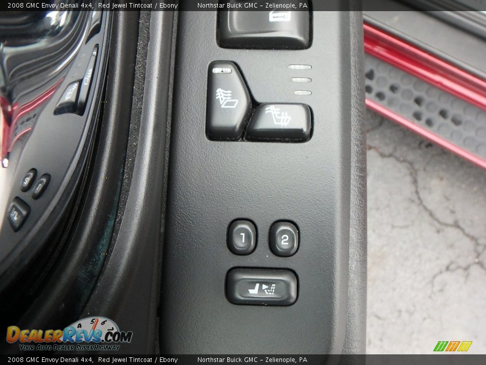 2008 GMC Envoy Denali 4x4 Red Jewel Tintcoat / Ebony Photo #24