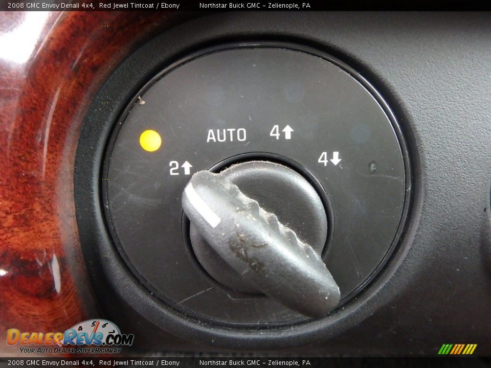 2008 GMC Envoy Denali 4x4 Red Jewel Tintcoat / Ebony Photo #28