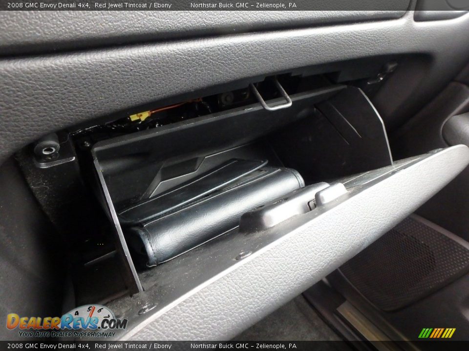 2008 GMC Envoy Denali 4x4 Red Jewel Tintcoat / Ebony Photo #29