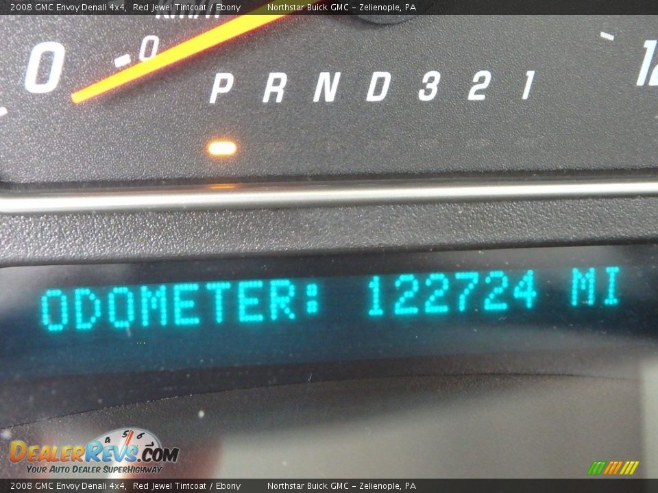 2008 GMC Envoy Denali 4x4 Red Jewel Tintcoat / Ebony Photo #30