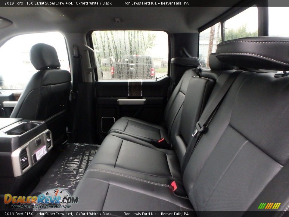 2019 Ford F150 Lariat SuperCrew 4x4 Oxford White / Black Photo #13