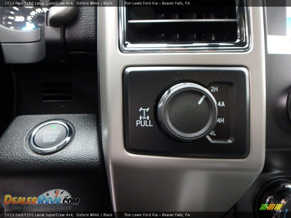 2019 Ford F150 Lariat SuperCrew 4x4 Oxford White / Black Photo #17