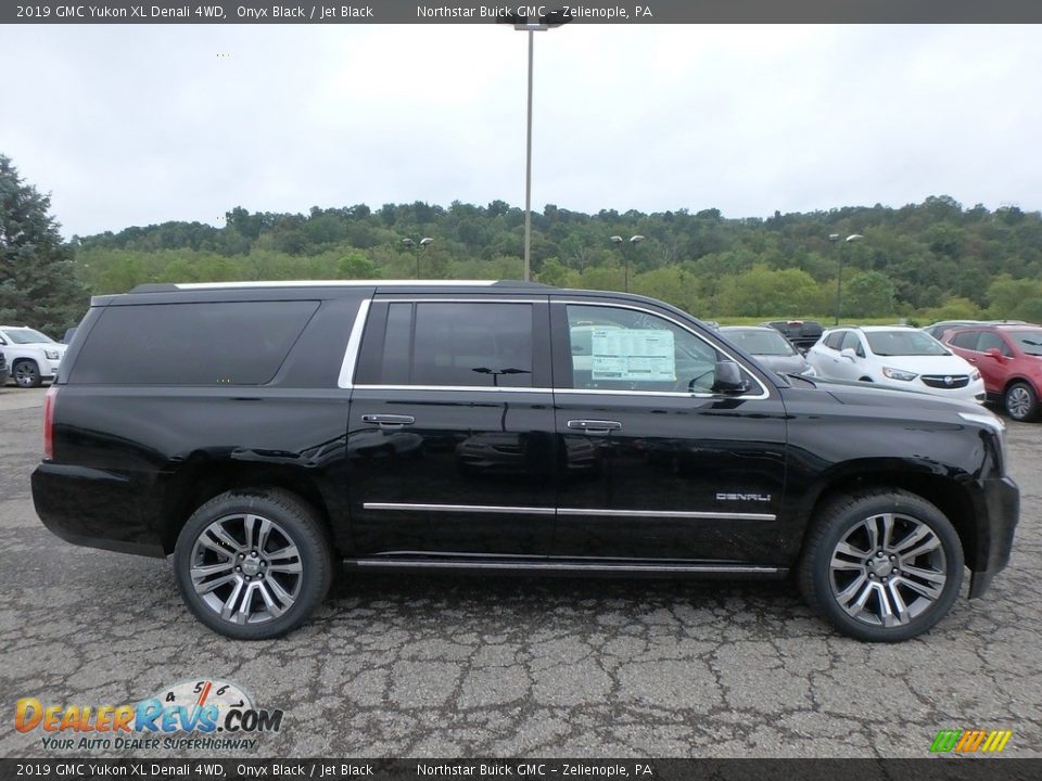 2019 GMC Yukon XL Denali 4WD Onyx Black / Jet Black Photo #4