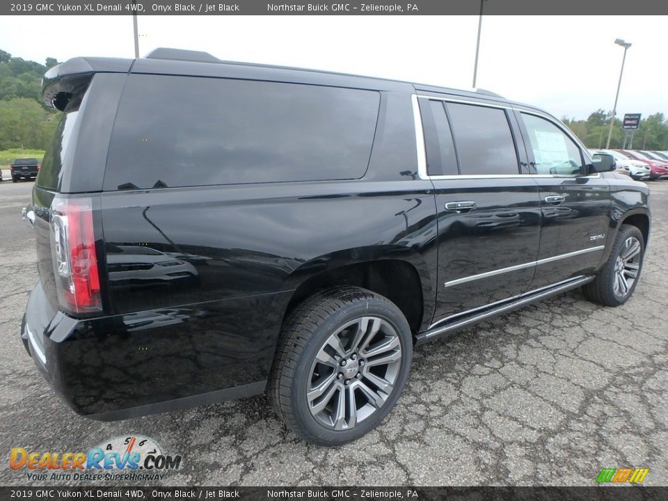 2019 GMC Yukon XL Denali 4WD Onyx Black / Jet Black Photo #5