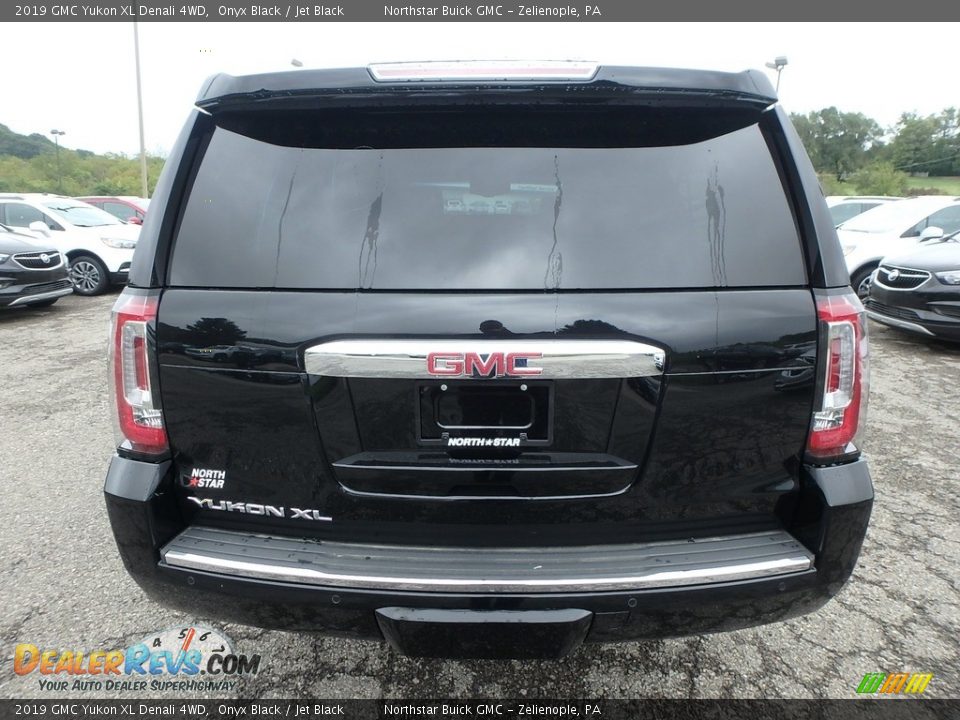 2019 GMC Yukon XL Denali 4WD Onyx Black / Jet Black Photo #6