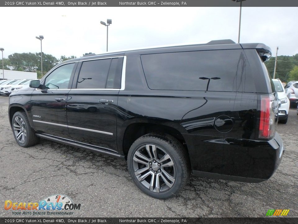 2019 GMC Yukon XL Denali 4WD Onyx Black / Jet Black Photo #8