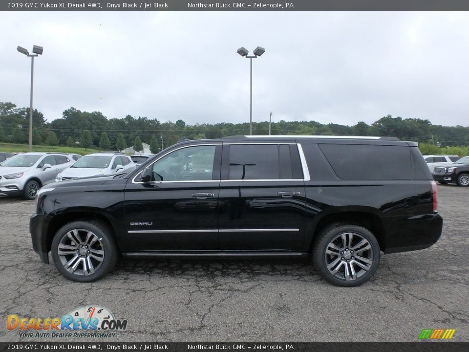 2019 GMC Yukon XL Denali 4WD Onyx Black / Jet Black Photo #9