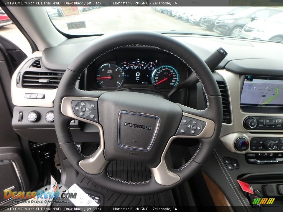 2019 GMC Yukon XL Denali 4WD Onyx Black / Jet Black Photo #18