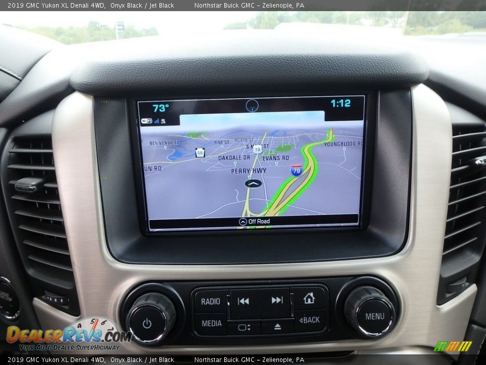 2019 GMC Yukon XL Denali 4WD Onyx Black / Jet Black Photo #20