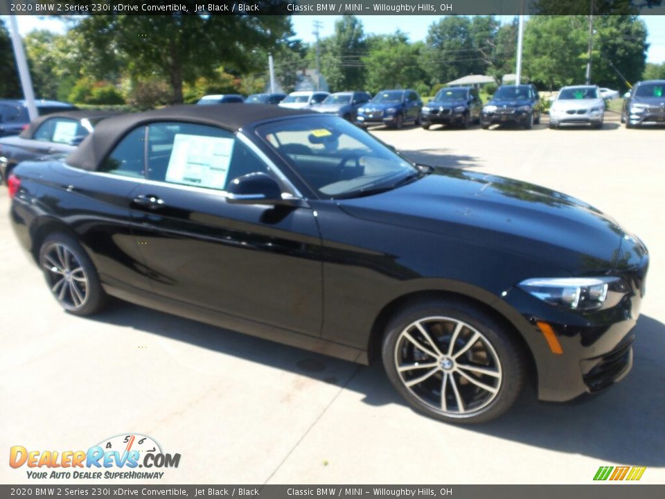 2020 BMW 2 Series 230i xDrive Convertible Jet Black / Black Photo #1