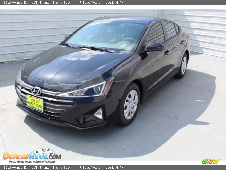 2019 Hyundai Elantra SE Phantom Black / Black Photo #4