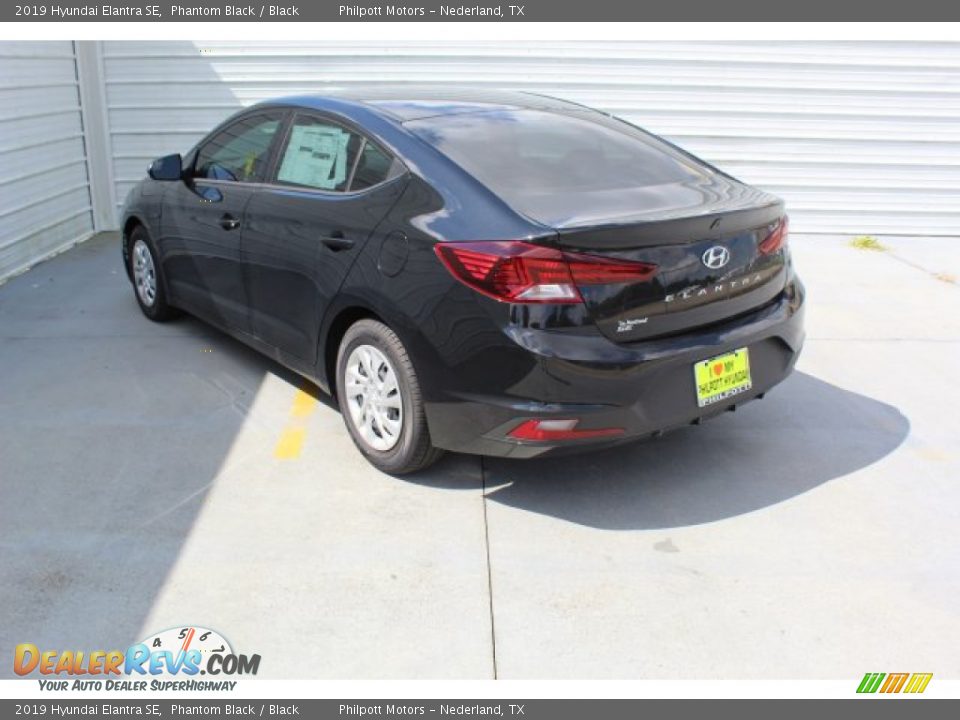 2019 Hyundai Elantra SE Phantom Black / Black Photo #6