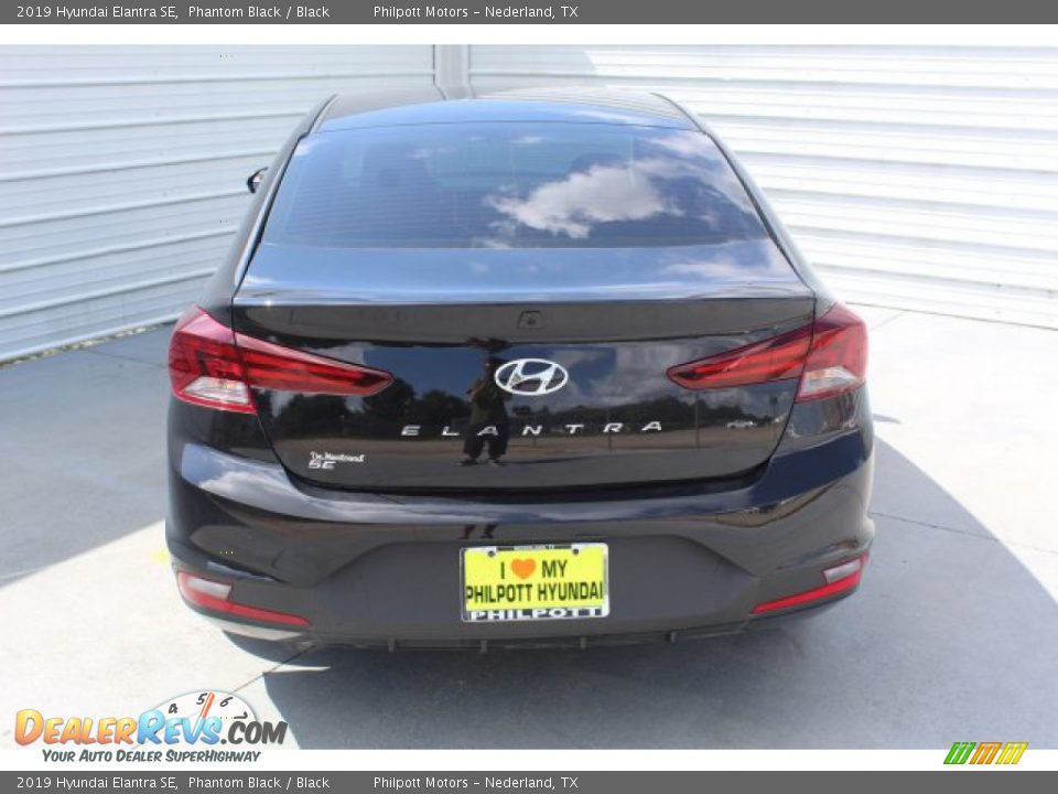 2019 Hyundai Elantra SE Phantom Black / Black Photo #7