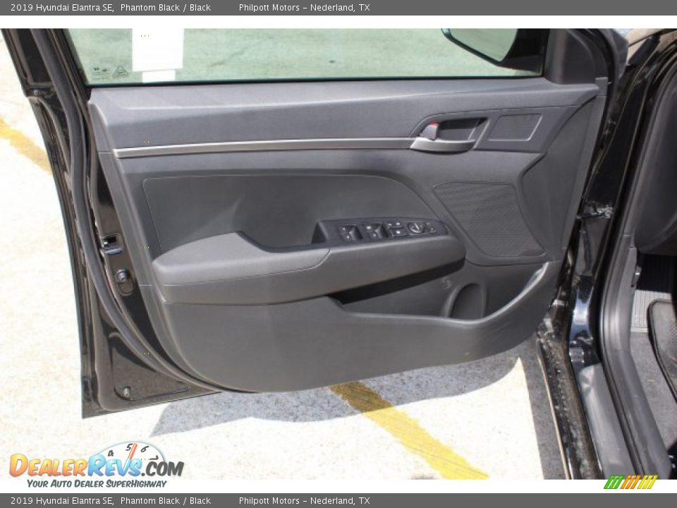 2019 Hyundai Elantra SE Phantom Black / Black Photo #9
