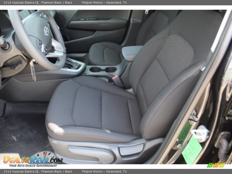 2019 Hyundai Elantra SE Phantom Black / Black Photo #10