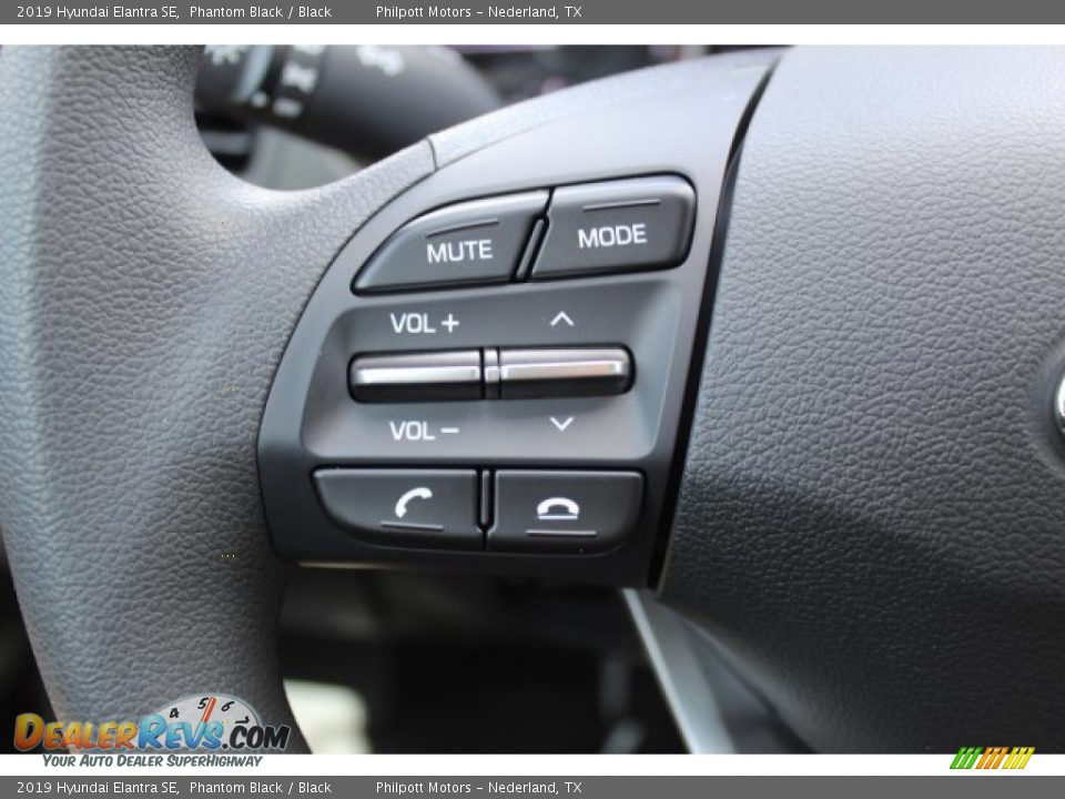 2019 Hyundai Elantra SE Phantom Black / Black Photo #11