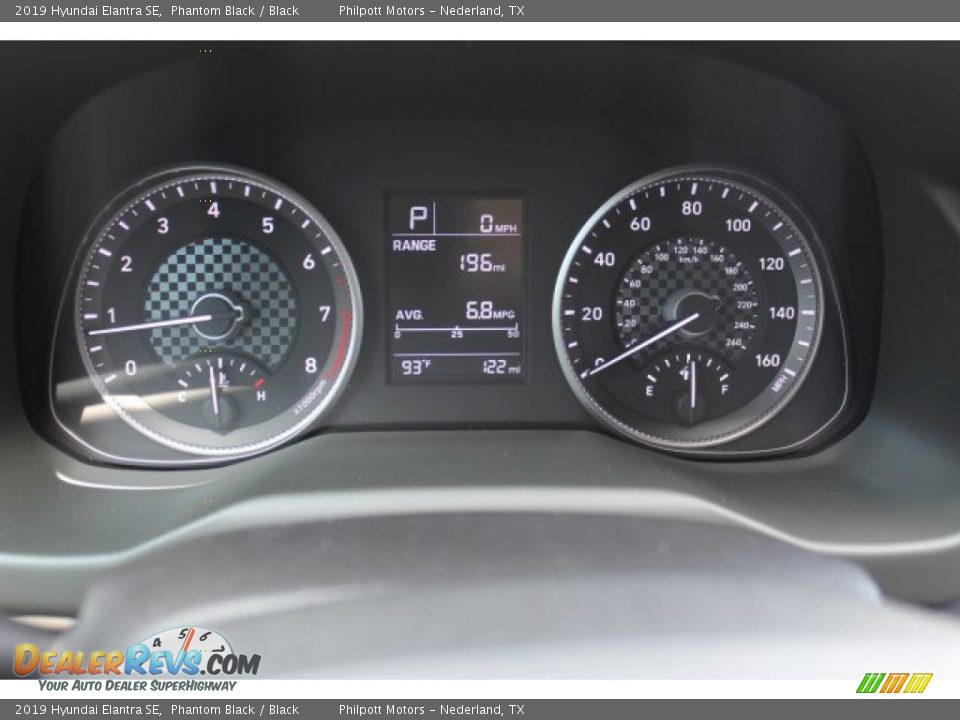 2019 Hyundai Elantra SE Phantom Black / Black Photo #13