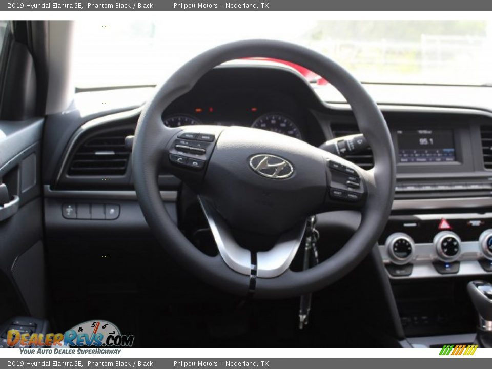 2019 Hyundai Elantra SE Phantom Black / Black Photo #22