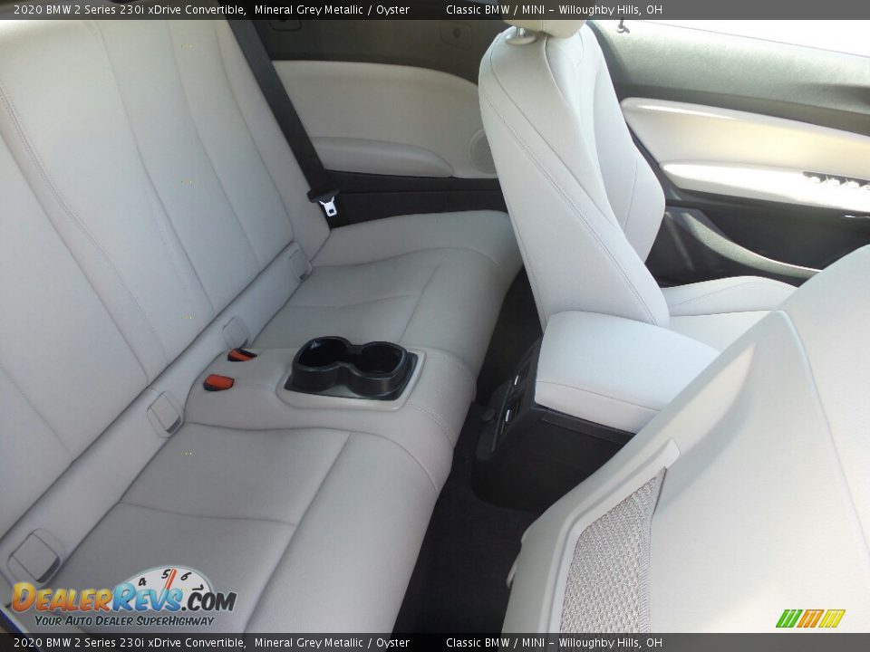 Rear Seat of 2020 BMW 2 Series 230i xDrive Convertible Photo #4