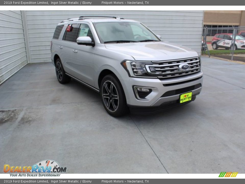 2019 Ford Expedition Limited Ingot Silver Metallic / Ebony Photo #2