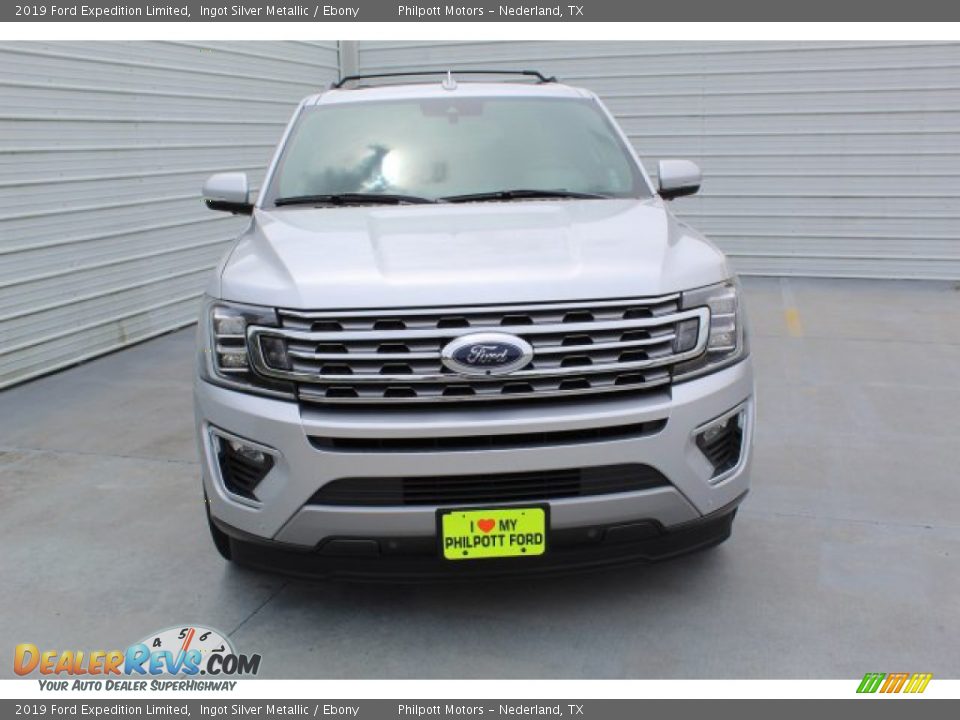2019 Ford Expedition Limited Ingot Silver Metallic / Ebony Photo #3