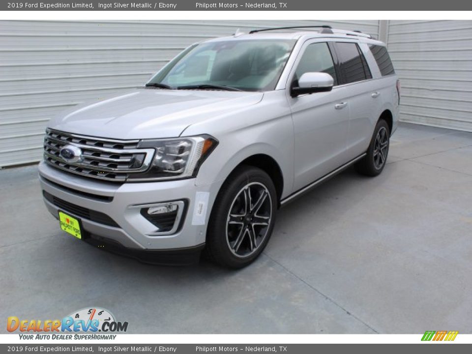 2019 Ford Expedition Limited Ingot Silver Metallic / Ebony Photo #4