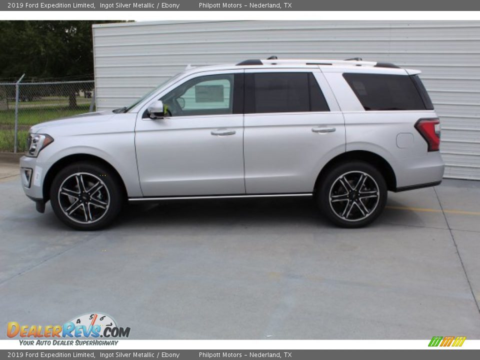 2019 Ford Expedition Limited Ingot Silver Metallic / Ebony Photo #6