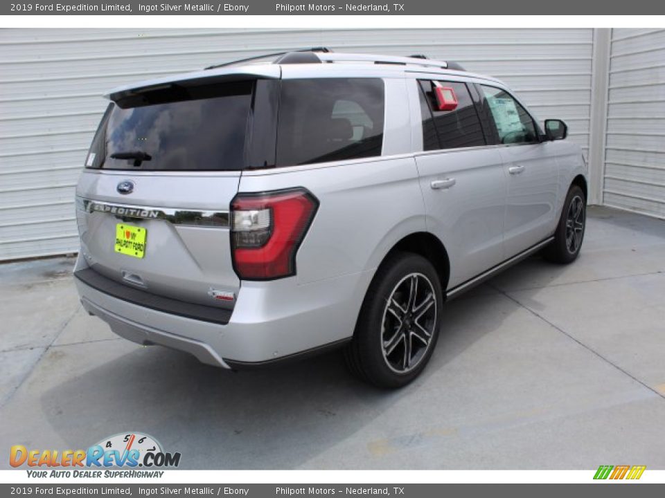 2019 Ford Expedition Limited Ingot Silver Metallic / Ebony Photo #9