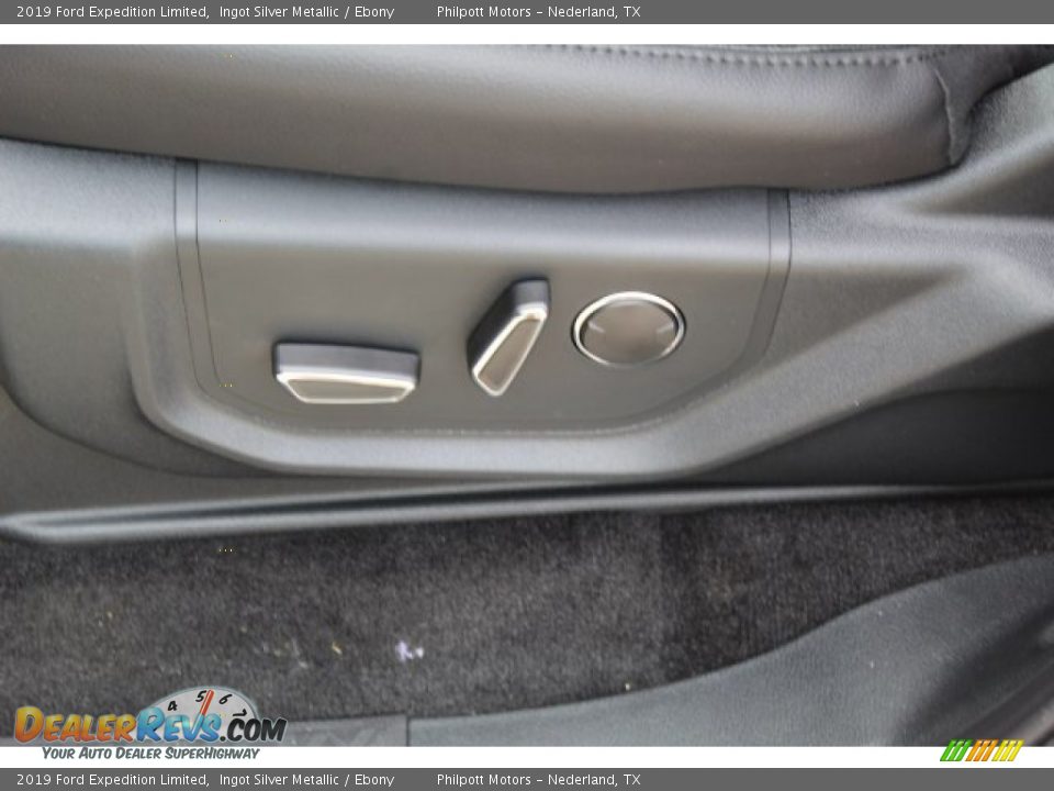 2019 Ford Expedition Limited Ingot Silver Metallic / Ebony Photo #12