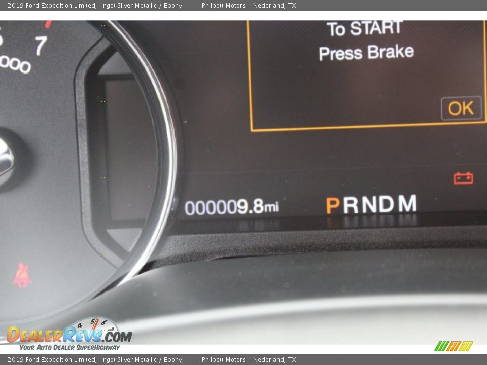 2019 Ford Expedition Limited Ingot Silver Metallic / Ebony Photo #16