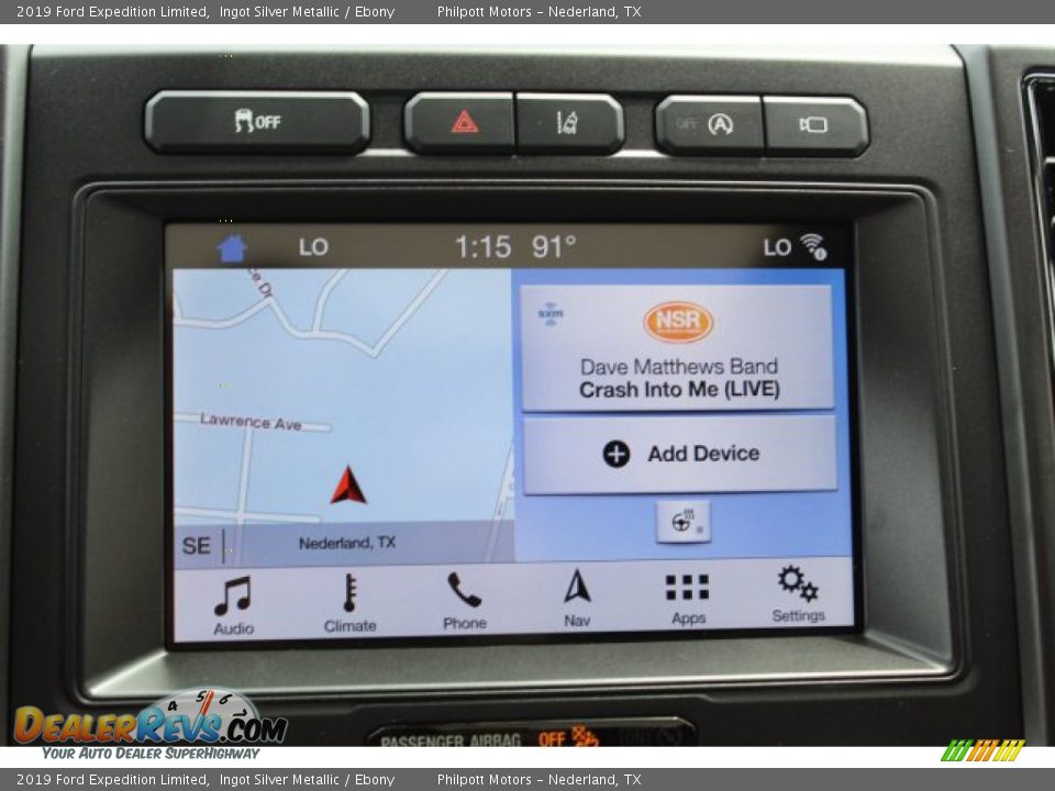 2019 Ford Expedition Limited Ingot Silver Metallic / Ebony Photo #17