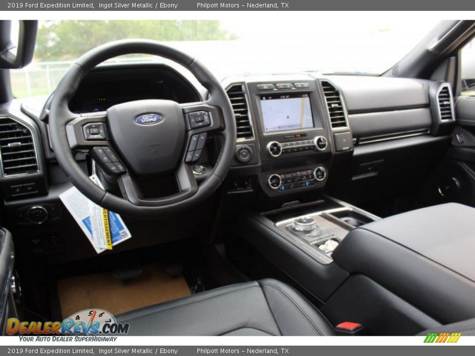 2019 Ford Expedition Limited Ingot Silver Metallic / Ebony Photo #22