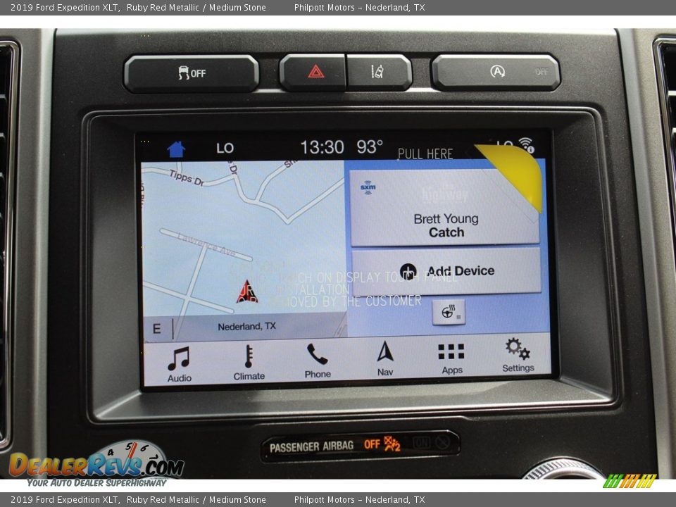 2019 Ford Expedition XLT Ruby Red Metallic / Medium Stone Photo #16