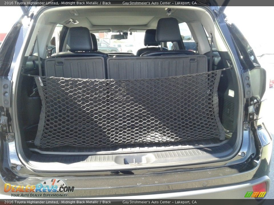 2016 Toyota Highlander Limited Midnight Black Metallic / Black Photo #4