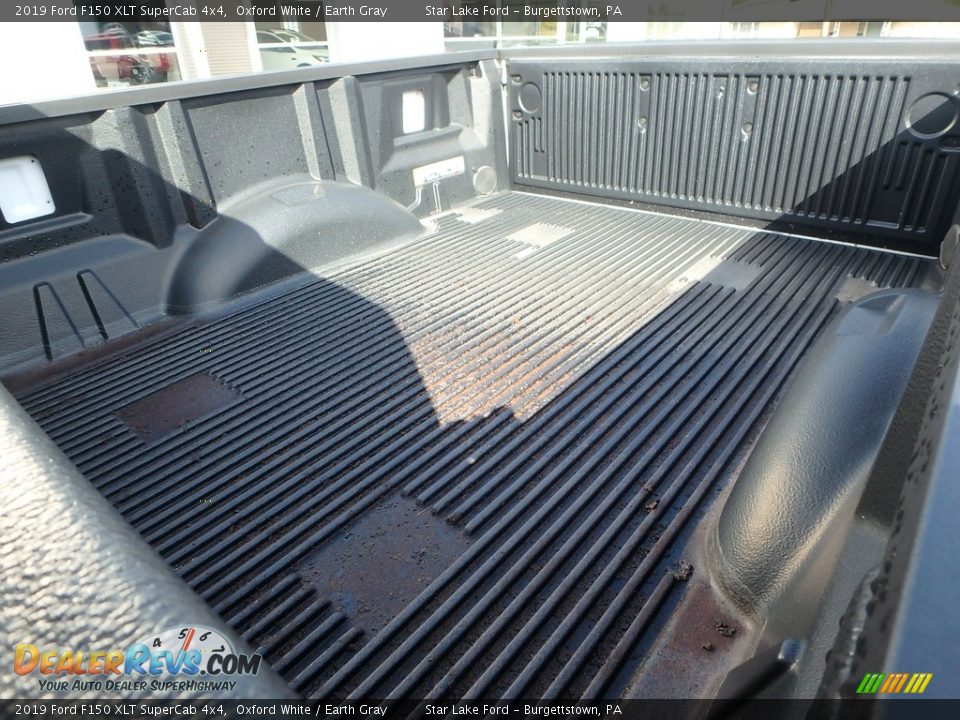 2019 Ford F150 XLT SuperCab 4x4 Oxford White / Earth Gray Photo #9